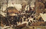 Pieter Bruegel Dr. Orient snow three weeks oil painting artist